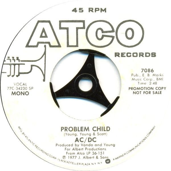 AC-DC Problem Child (7'') (Bootleg)- Spirit of Metal Webzine (en)