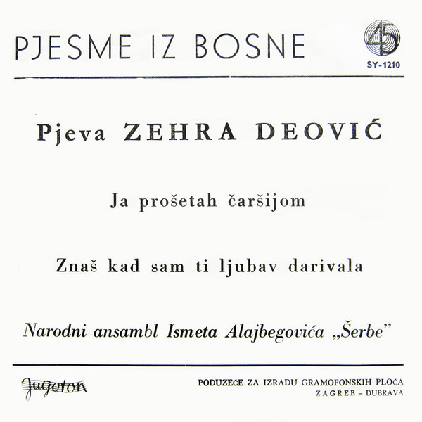 baixar álbum Zehra Deović - Ja Prošetah Čaršijom