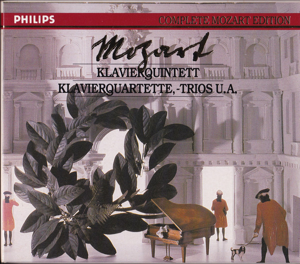 Mozart – Klavierquintett Klavierquartette, -Trios U.A. (Box