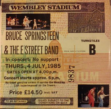 Bruce Springsteen & The E-Street Band – Wembley Stadium (1985 