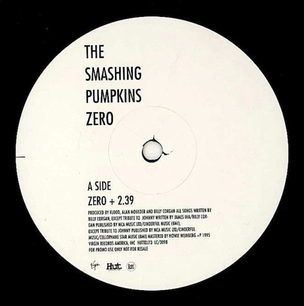 The Smashing Pumpkins – Zero (1996, Vinyl) - Discogs