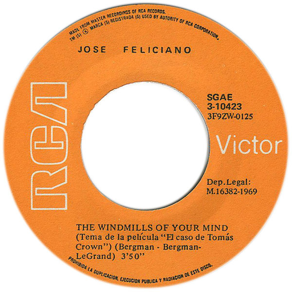 ladda ner album José Feliciano - The Windmills Of Your Mind First Of May
