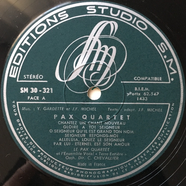 Album herunterladen Pax Quartet - Chantez Un Chant Nouveau