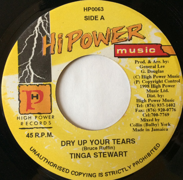 baixar álbum Tinga Stewart - Dry Up Your Tears