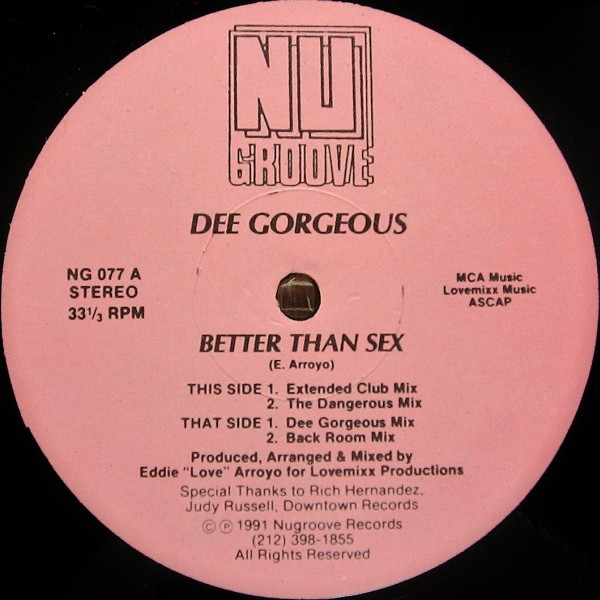 baixar álbum Dee Gorgeous - Better Than Sex