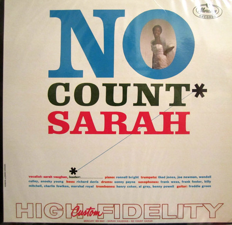 Sarah Vaughan - No Count Sarah | Releases | Discogs