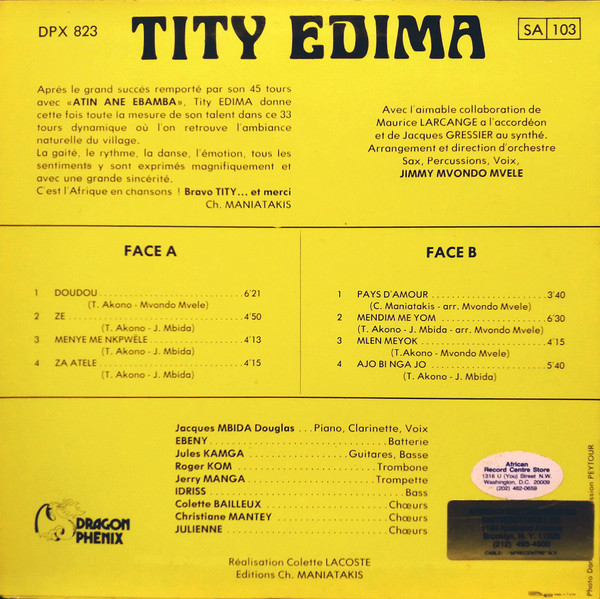 descargar álbum Tity Edima - Medim Me Yom