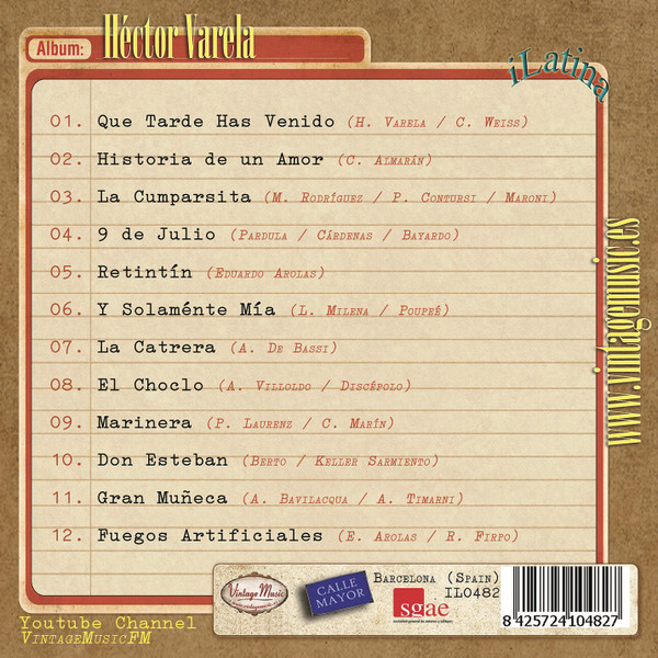lataa albumi Héctor Varela - Héctor Varela