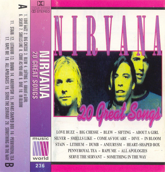 lataa albumi Nirvana - 20 Great Songs