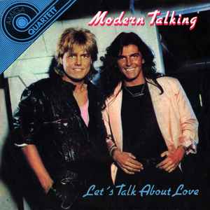 1/12 Schallplatte Modern Talking Let's Talk About Love Record Vinyl LP Model TBL 