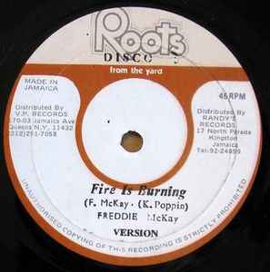 Freddie McKay – Fire Is Burning / Lonley Man (Vinyl) - Discogs