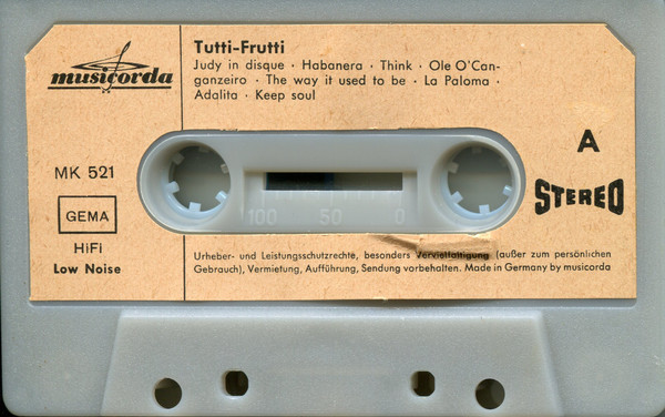 ladda ner album Unknown Artist - Tutti Frutti