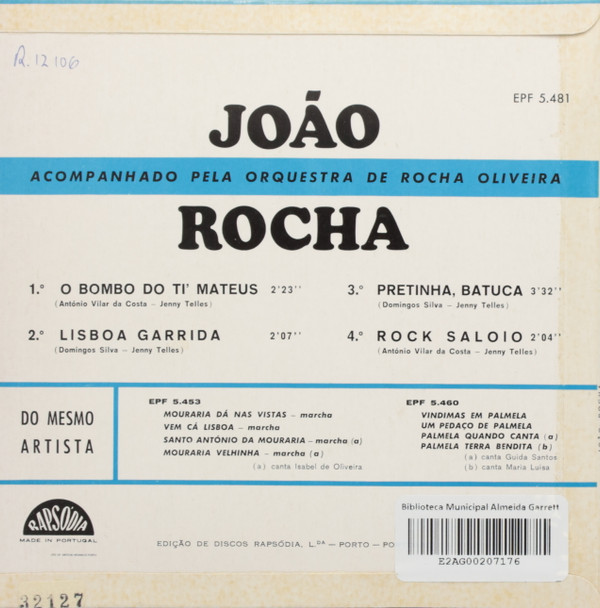 descargar álbum João Rocha - O Bombo Do Ti Mateus