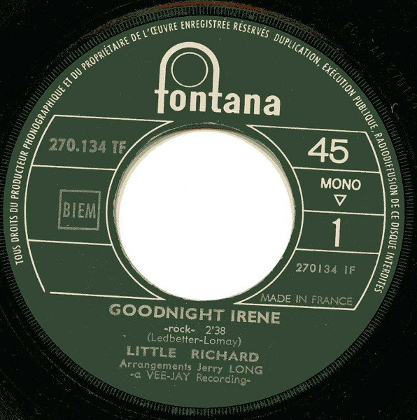 last ned album Little Richard - Goodnight Irene