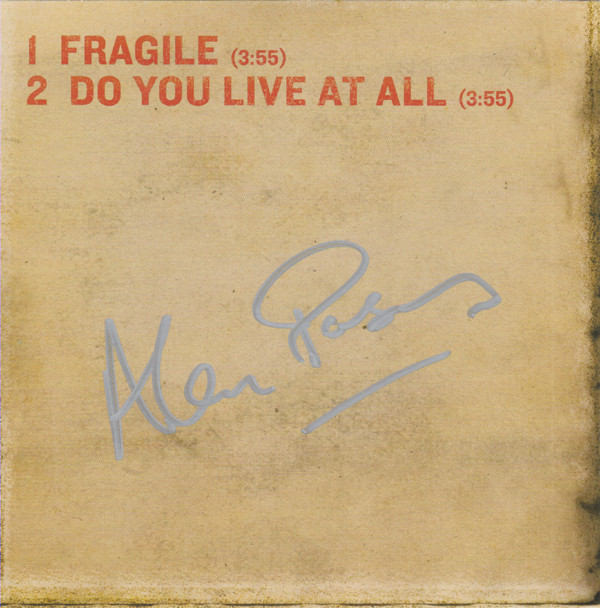 baixar álbum Alan Parsons - Fragile Do You Live At All
