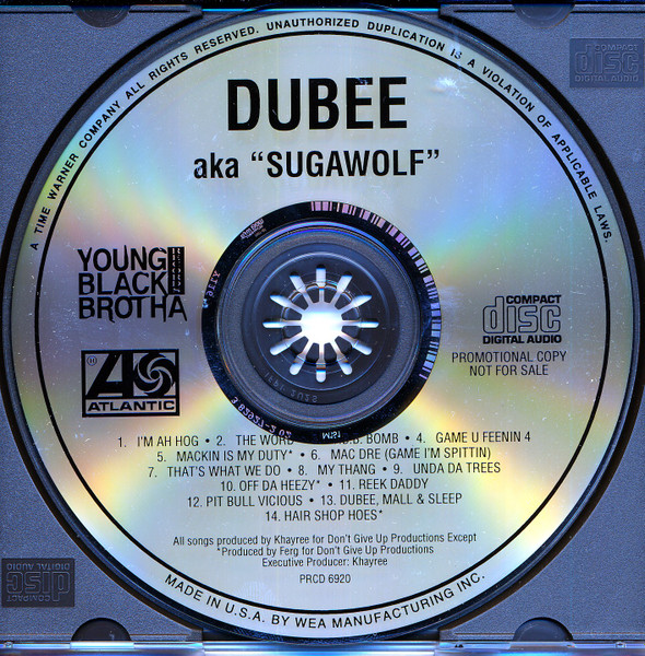 Dubee – Aka Sugawolf (2006, Vinyl) - Discogs