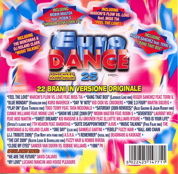 CDコンピ/Euro Dance】That´s What I Call Euro Hits 4 ＜VMP 171195-2 