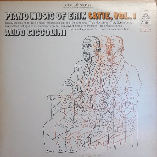 Aldo Ciccolini, Erik Satie – Piano Music Of Erik Satie, Vol. 1 (1982