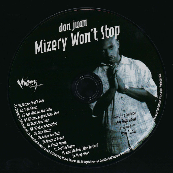 last ned album Don Juan - Mizery Wont Stop Limited Edition