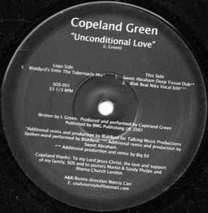 Copeland Green - Unconditional Love album cover