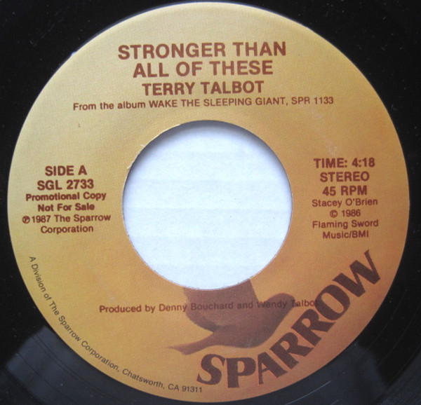 lataa albumi Terry Talbot, Scott Wesley Brown - Stronger Than All Of These All Rise