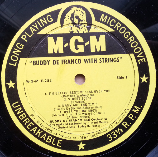 lataa albumi Buddy DeFranco - Buddy De Franco With Strings
