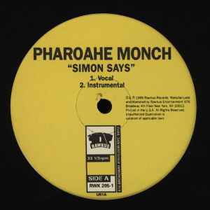 Pharoahe Monch - Simon Says - print, 1999