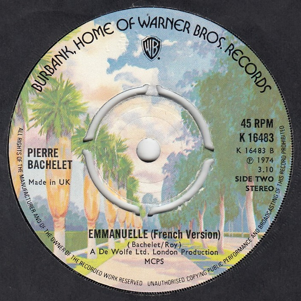 télécharger l'album Pierre Bachelet - Emmanuelle English Version