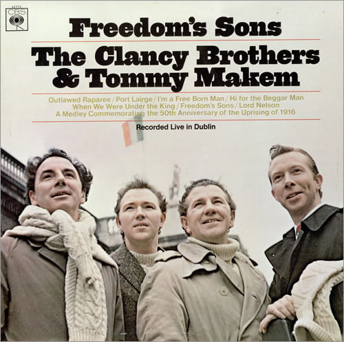 The Clancy Brothers & Tommy Makem – Freedom's Sons (1966, Vinyl