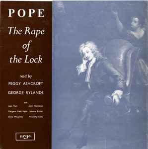 Alexander Pope - The Rape Of The Lock album cover