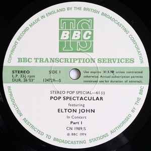 Elton John - Stereo Pop Special-61 & 62 album cover