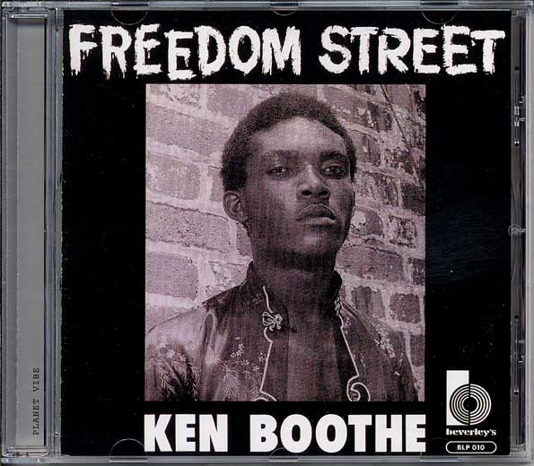 Ken Boothe – Freedom Street (2018, Red & Yellow Swirl Vinyl, Vinyl