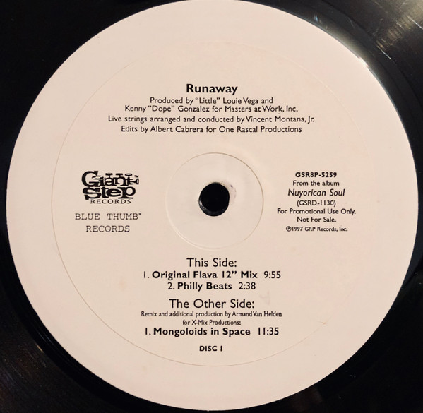 Nuyorican Soul – Runaway (1997, Vinyl) - Discogs