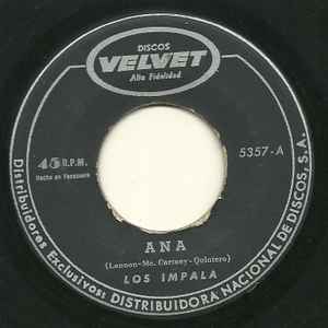 Los Impala - Ana / Ella Es Una Mujer album cover