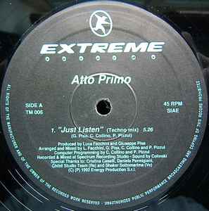 Atto Primo - Just Listen album cover