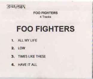 télécharger l'album Foo Fighters - 4 Tracks