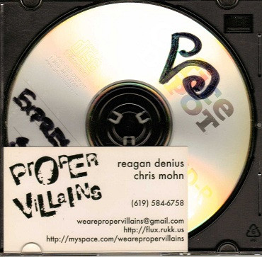last ned album Proper Villains - Expressions In Sound 009