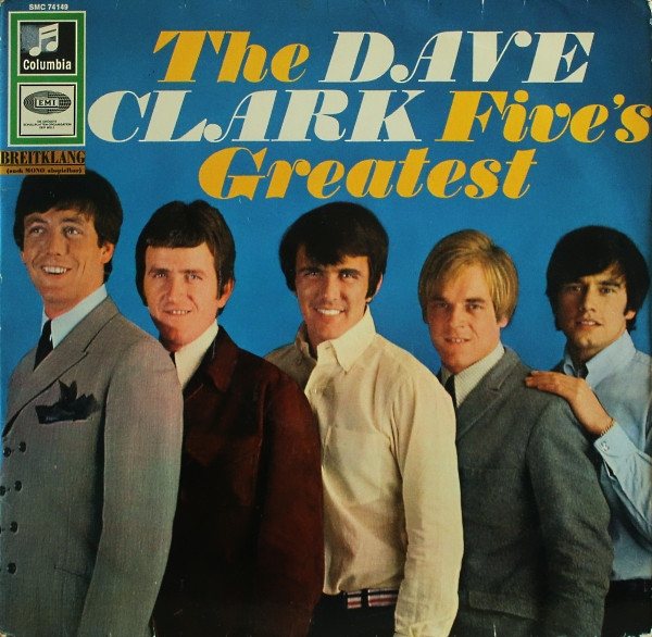 The Dave Clark Five – The Dave Clark Five's Greatest (1966, Vinyl ...