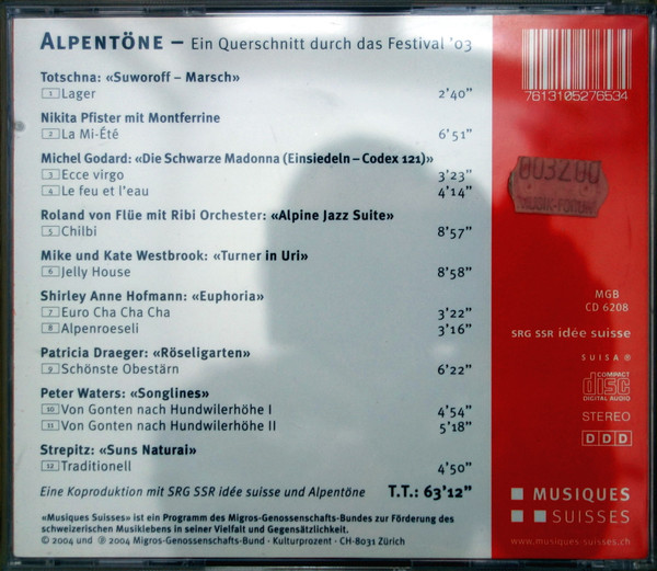 descargar álbum Various - Alpentöne Ein Querschnitt Durch Das Festival 03
