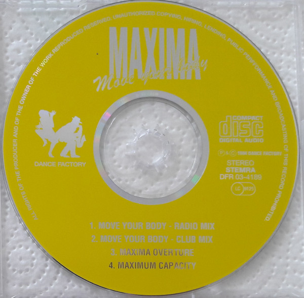 télécharger l'album Maxima - Move Your Body