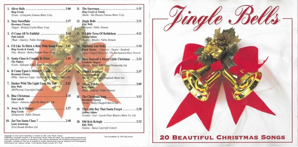 baixar álbum Various - Jingle Bells 20 Beautiful Christmas Songs