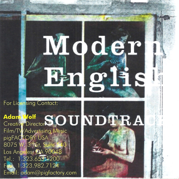 last ned album Modern English - Soundtrack