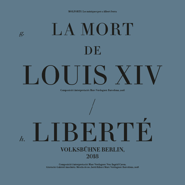 Molforts - Les Músiques Per A Albert Serra | Urpa i musell (UiM 003) - 6