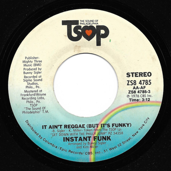 Instant Funk – It Ain't Reggae (But It's Funky) (1976, Vinyl) - Discogs