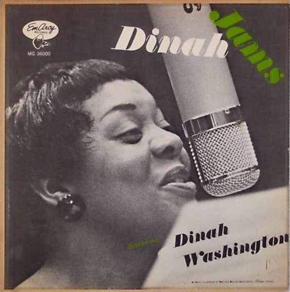 Dinah Washington – Dinah Jams (1958, Vinyl) - Discogs