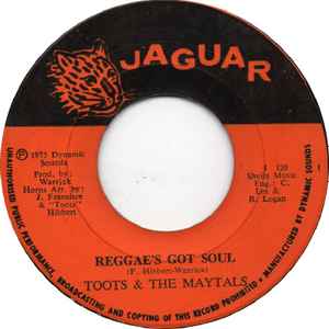 Toots & The Maytals - Reggae's Got Soul