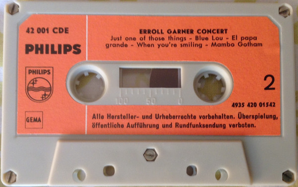 télécharger l'album Erroll Garner - Concert