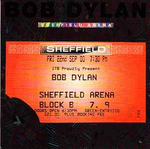 Sheffield Arena - Bob Dylan