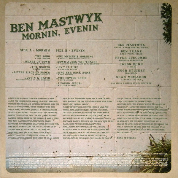 Album herunterladen Ben Mastwyk - Mornin Evenin