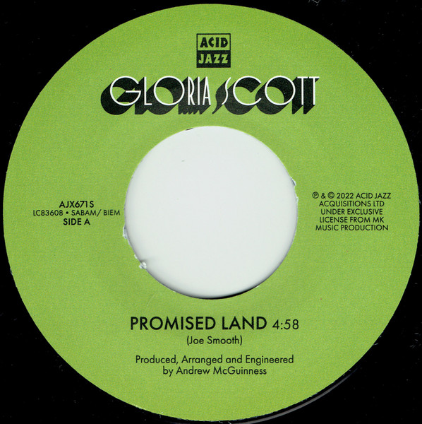 Gloria Scott – Promised Land (2022, Vinyl) - Discogs